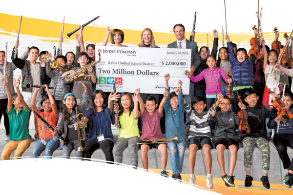 $2 Million Donated to Irvine Schools