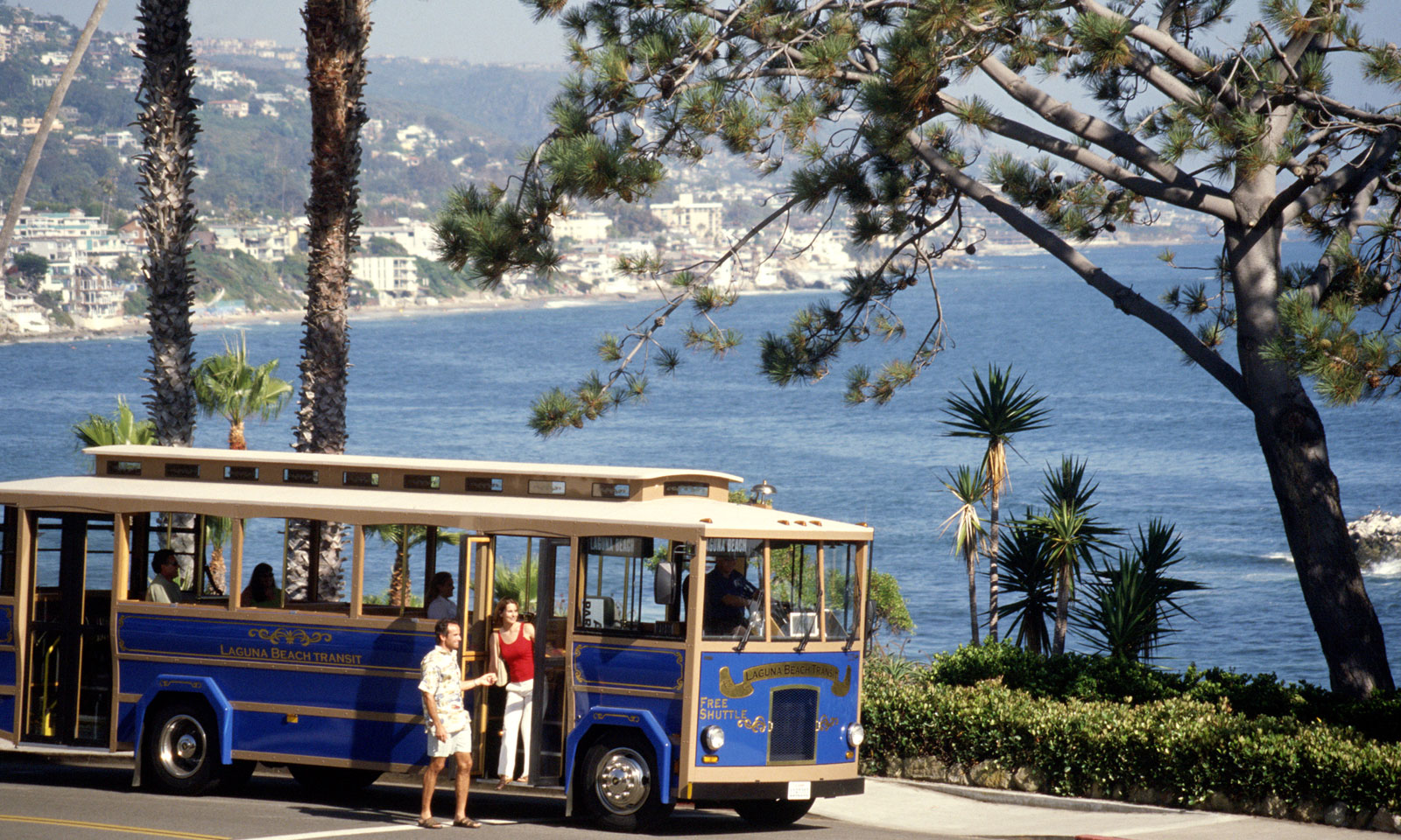 Trolley from Irvine to Laguna Beach