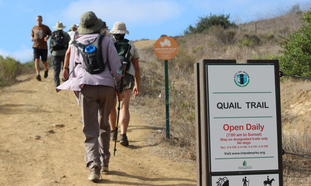 Quail Trail Sign