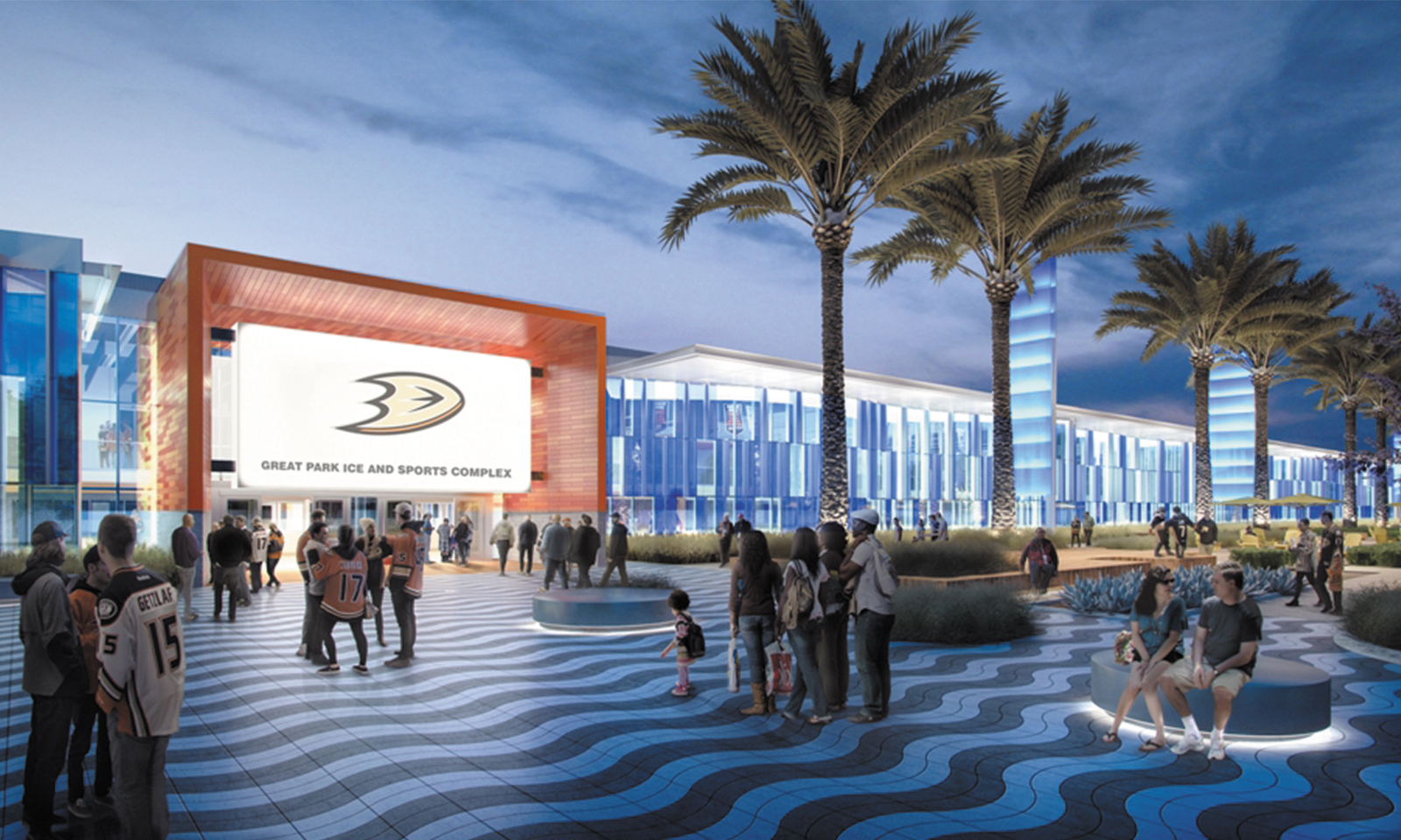 anaheim ducks practice facility