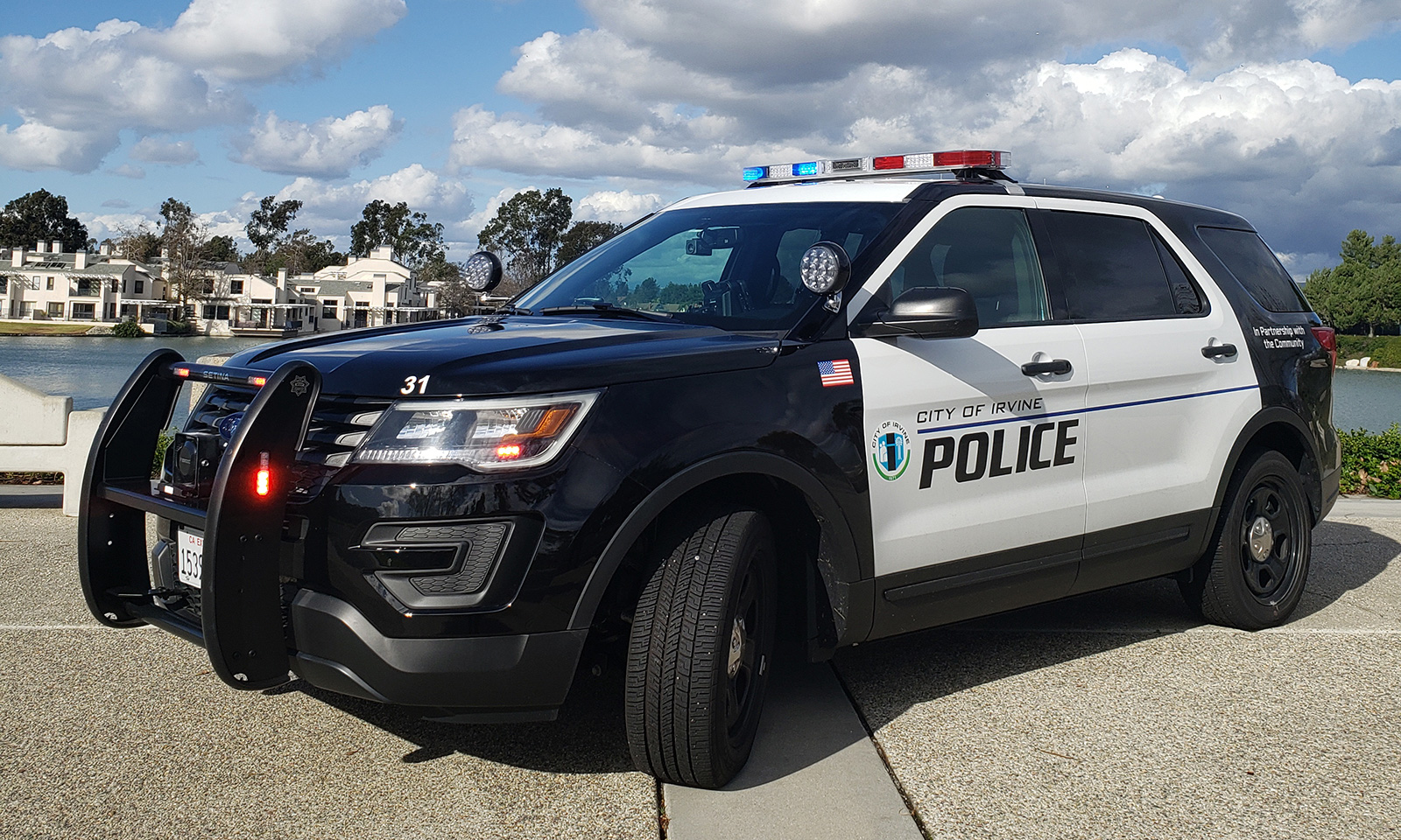 Police cars get a new look