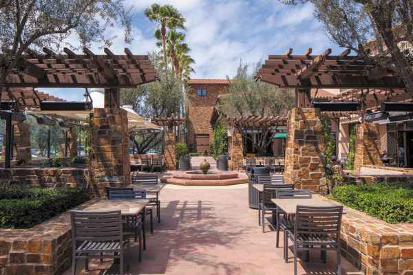 Orchard Hills offers Mediterranean, Asian and Mexican fare