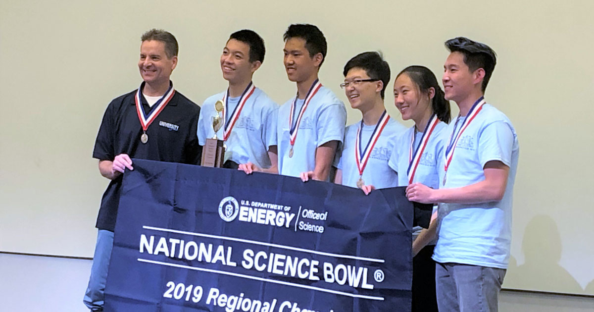 University High clinches Science Bowl title