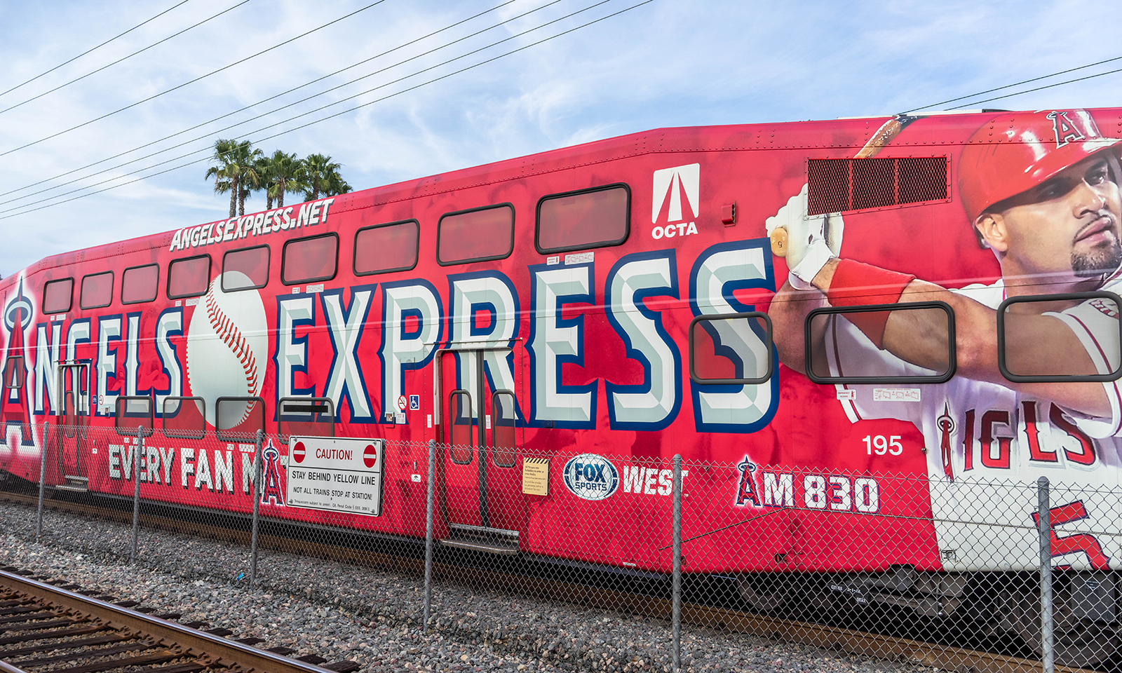 Hop aboard the Angels Express