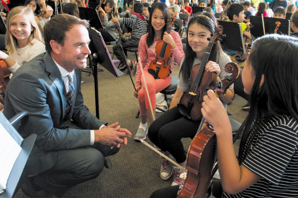 Irvine schools are admired throughout the state