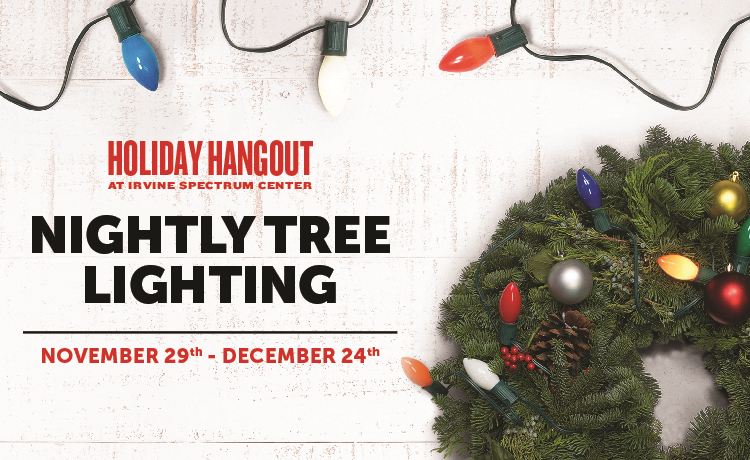 Nightly Tree Lighting Irvine Spectrum