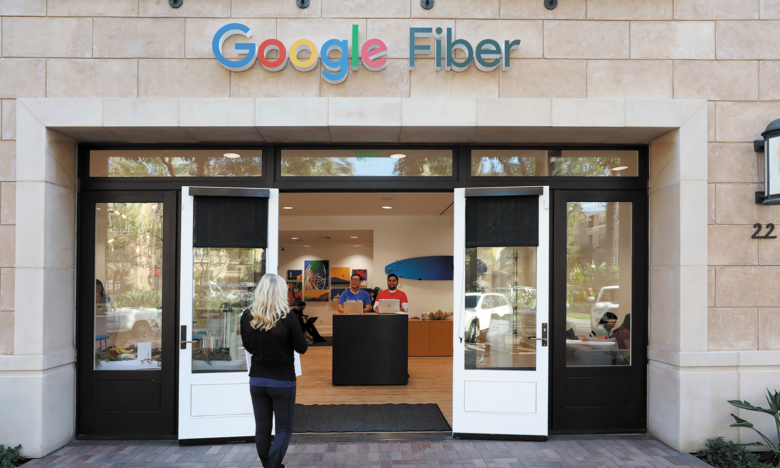 Google Fiber Space Opens At The Village