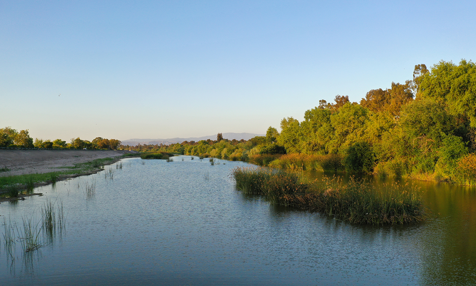 Walk or cycle along Irvine’s longest creek