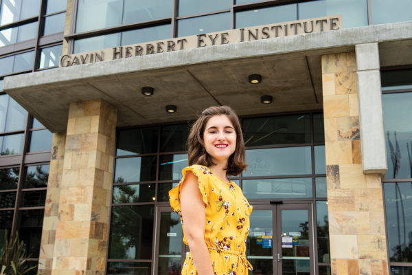 Advanced eye treatment gives Irvine student hopeful future