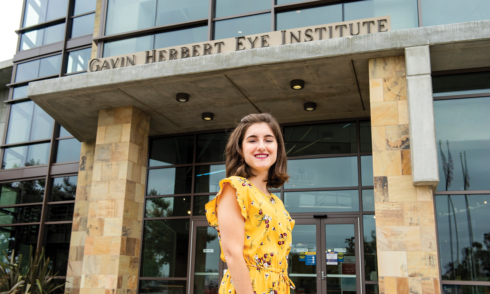Advanced eye treatment gives Irvine student hopeful future