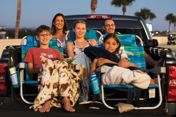 Drive-in fun at Irvine Spectrum Center