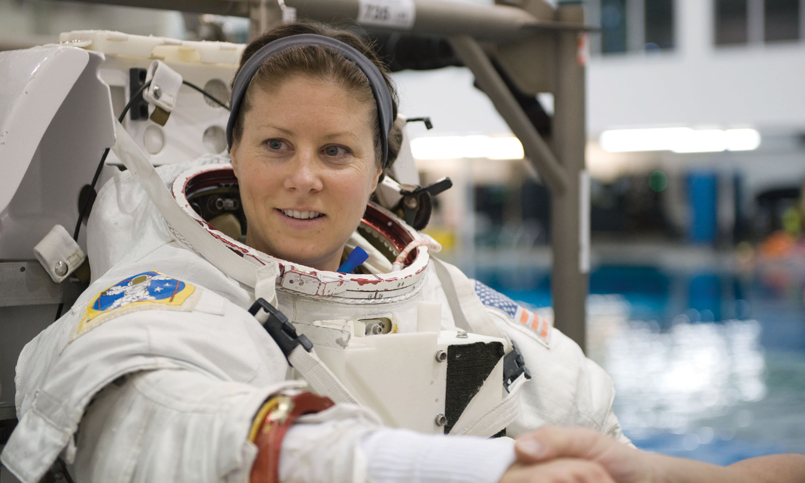 Irvine astronaut sings at March Madness