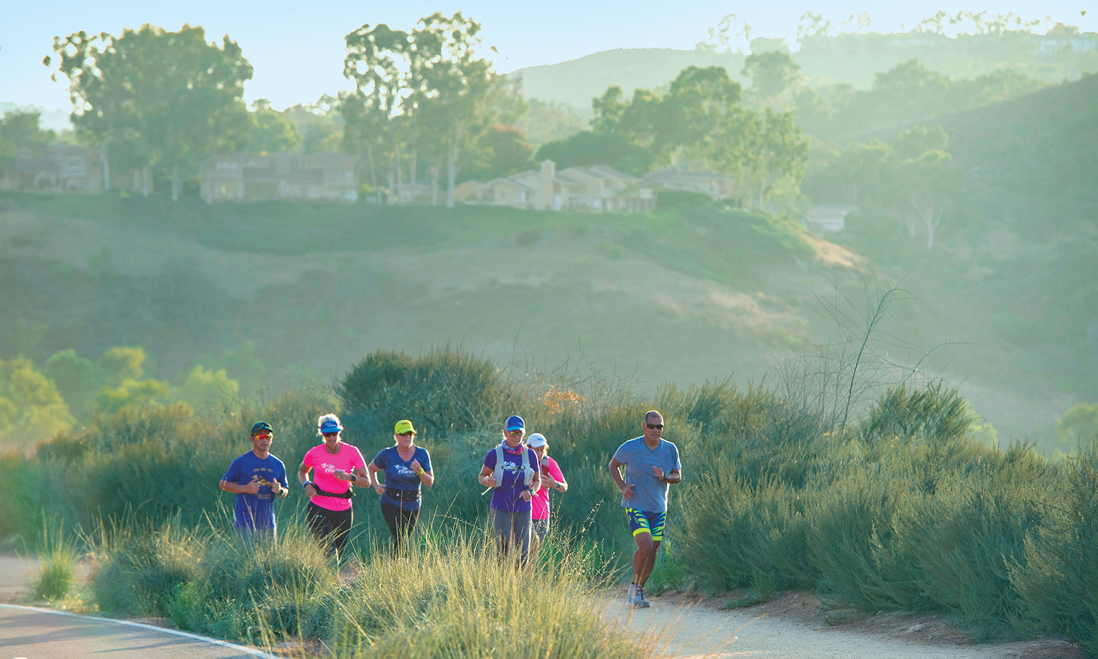 Irvine’s ‘fearless’ take to the trails