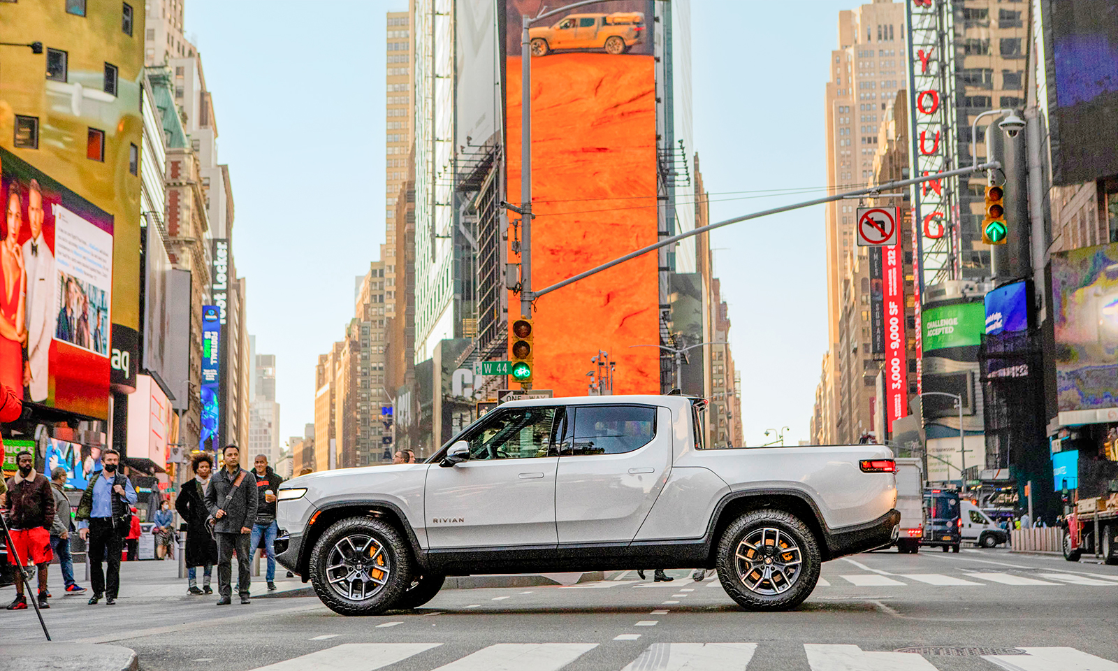 Rivian takes bite out of Big Apple