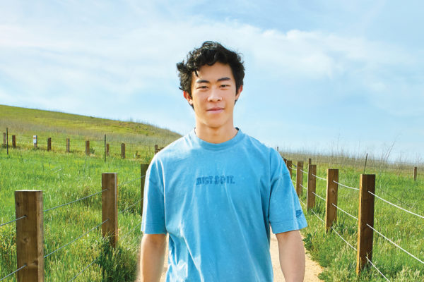 On the trail with gold medalist Nathan Chen