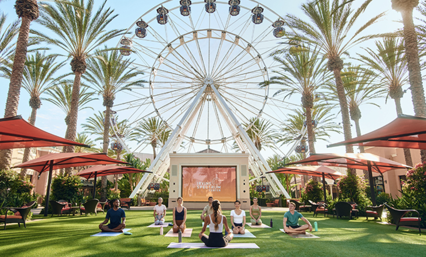 Irvine Spectrum is at the center of summertime