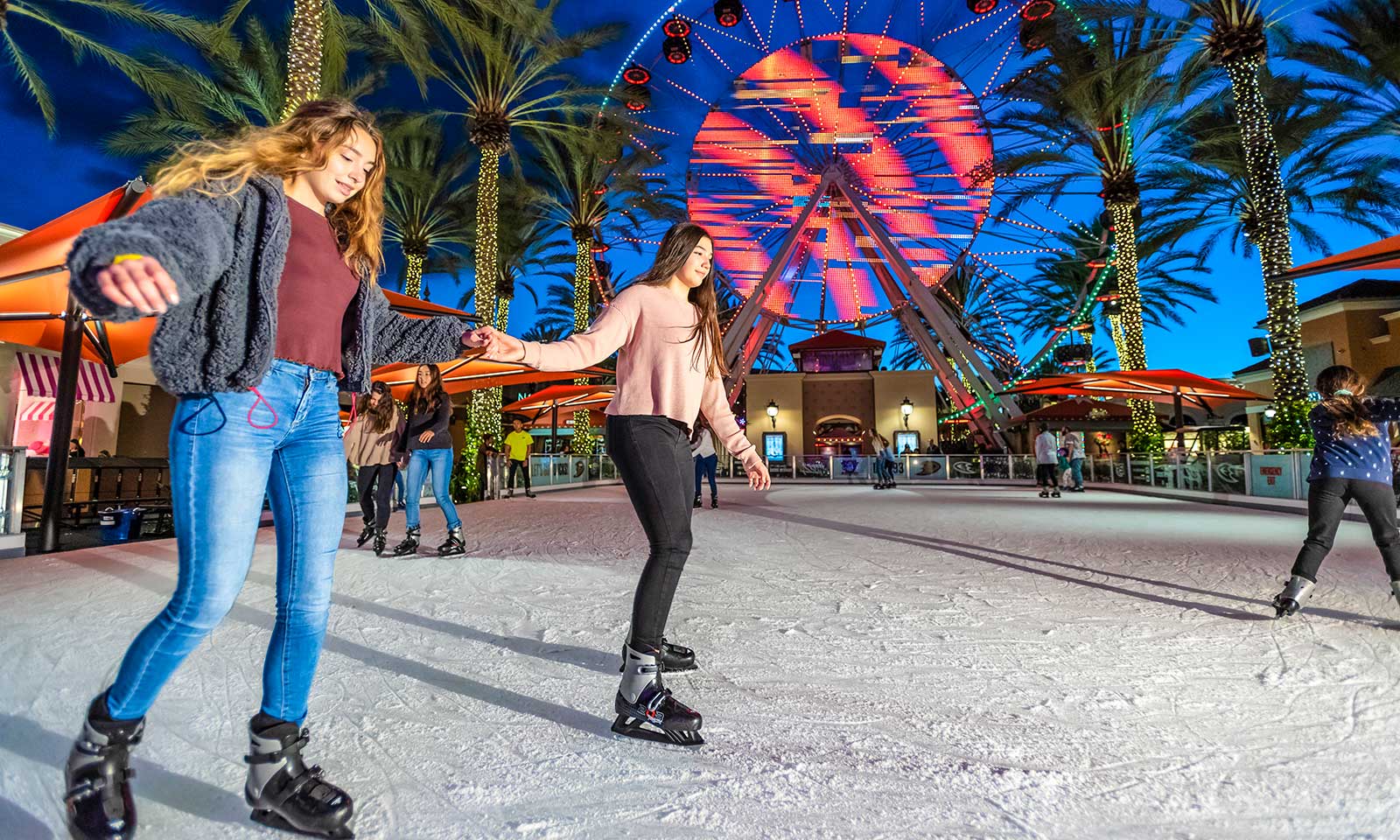 Shop, dine and skate this holiday season at Irvine Spectrum Center