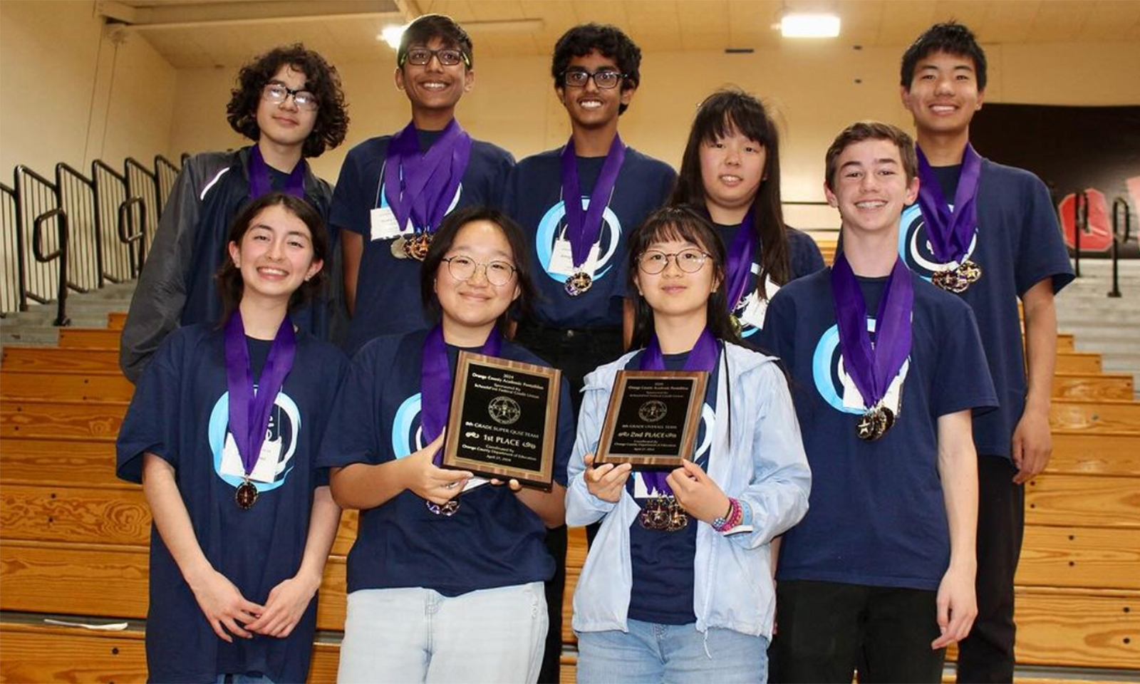 Irvine middle school places second in U.S.