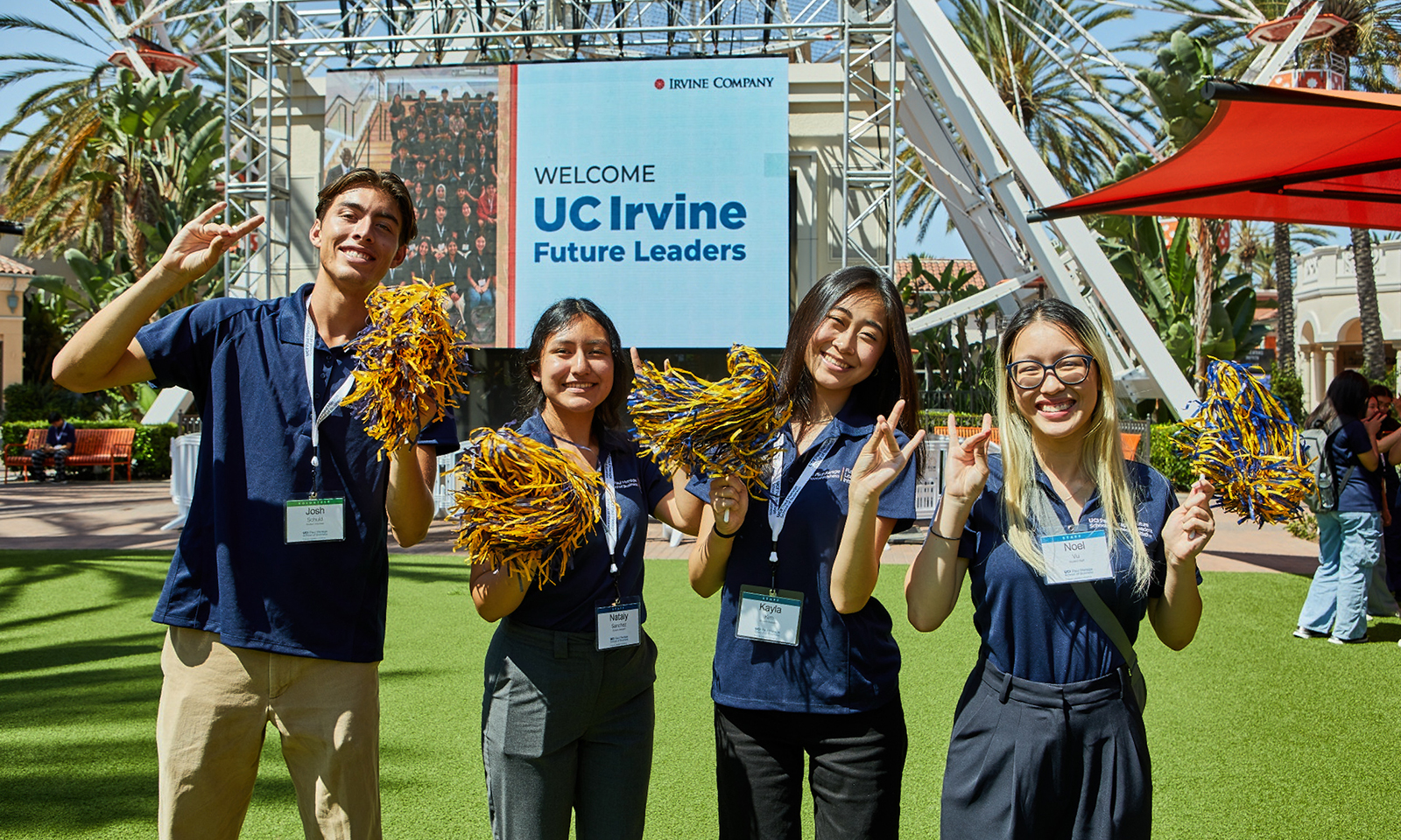 UCI’s Future Leaders Initiative includes a day with Irvine Company
