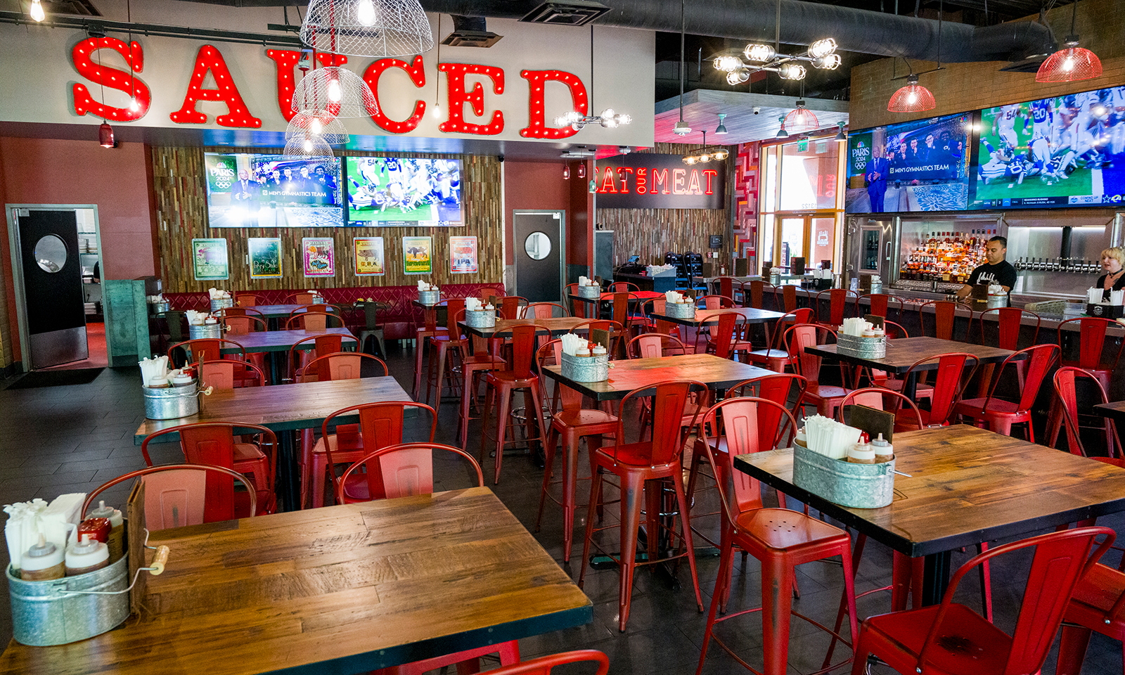 Sauced BBQ & Spirits now open at The Market Place