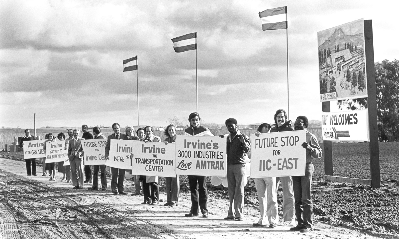 Irvine Time Capsule – Next Stop: Irvine train station