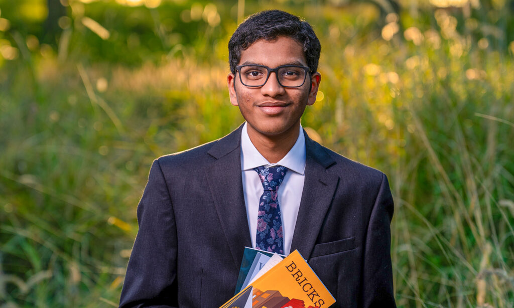 Young Irvine author puts his actions into words
