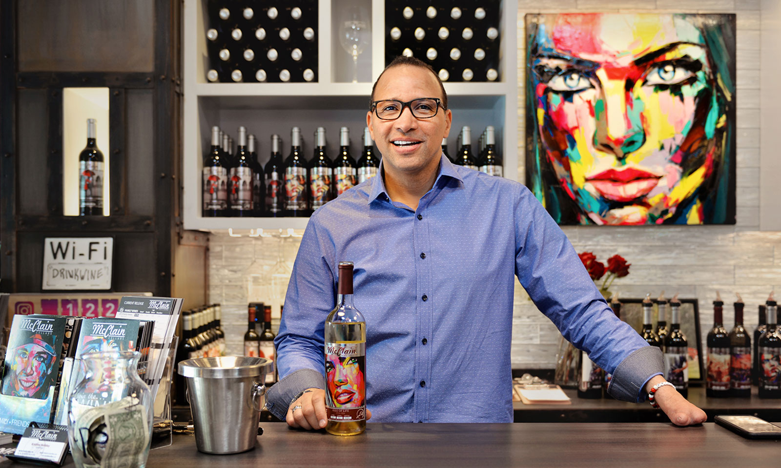 A perfect blend: McClain Cellars pours fun