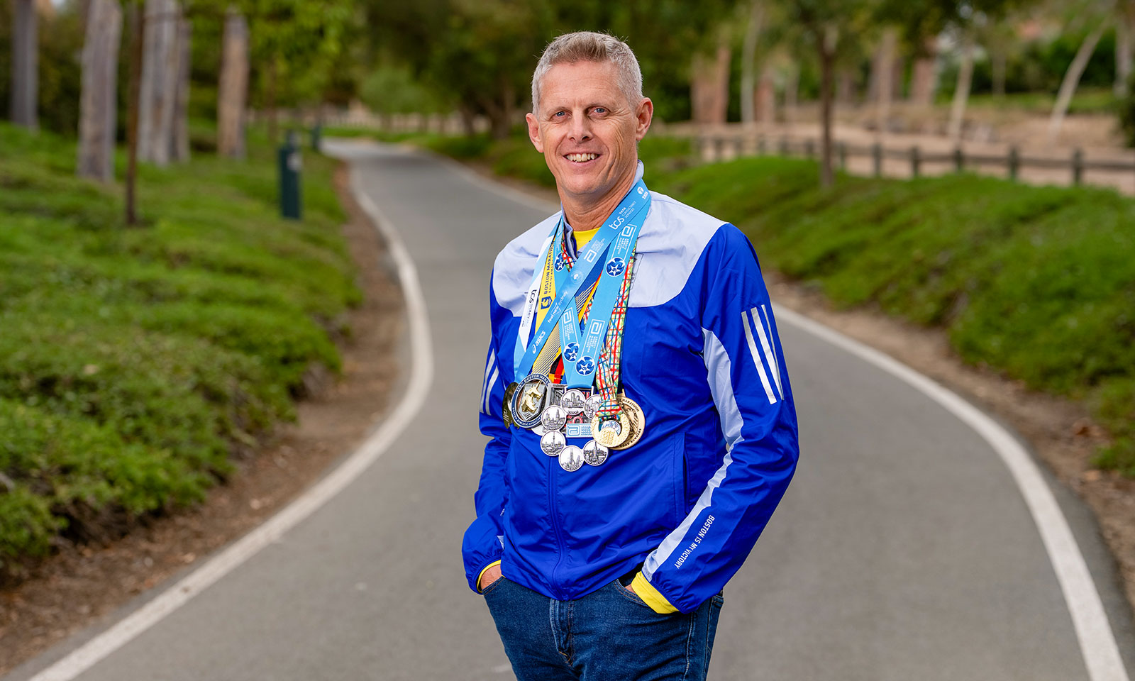 Runner finds training inspiration in local trails