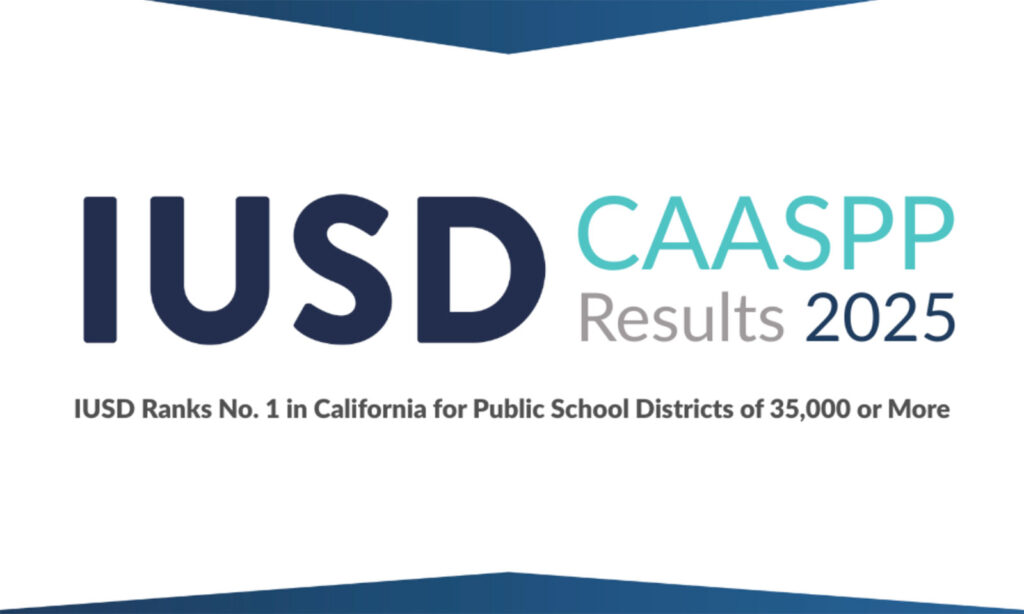 IUSD ranks No. 1 in statewide testing