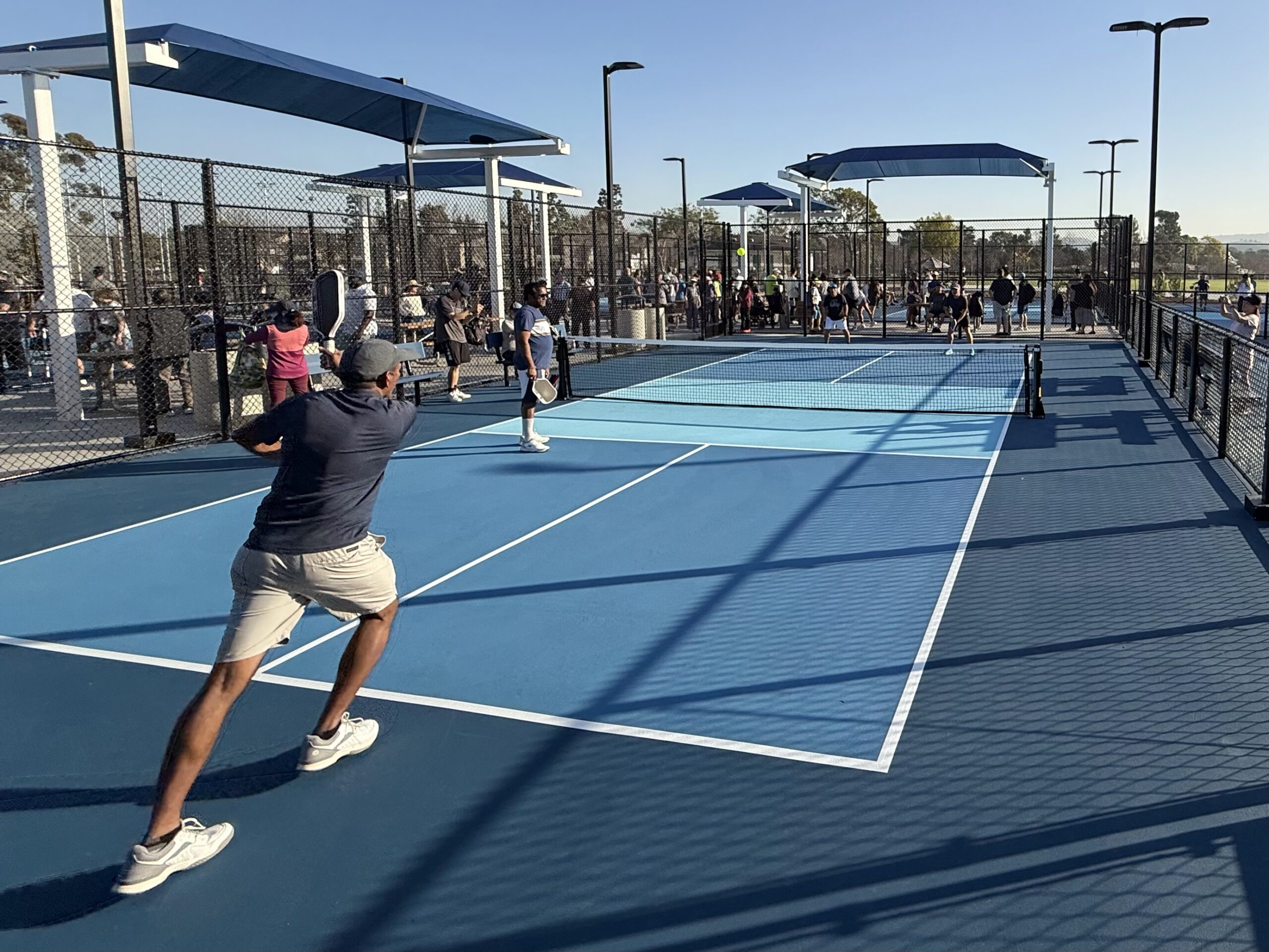 Paddles ready as new pickleball courts open in Woodbridge