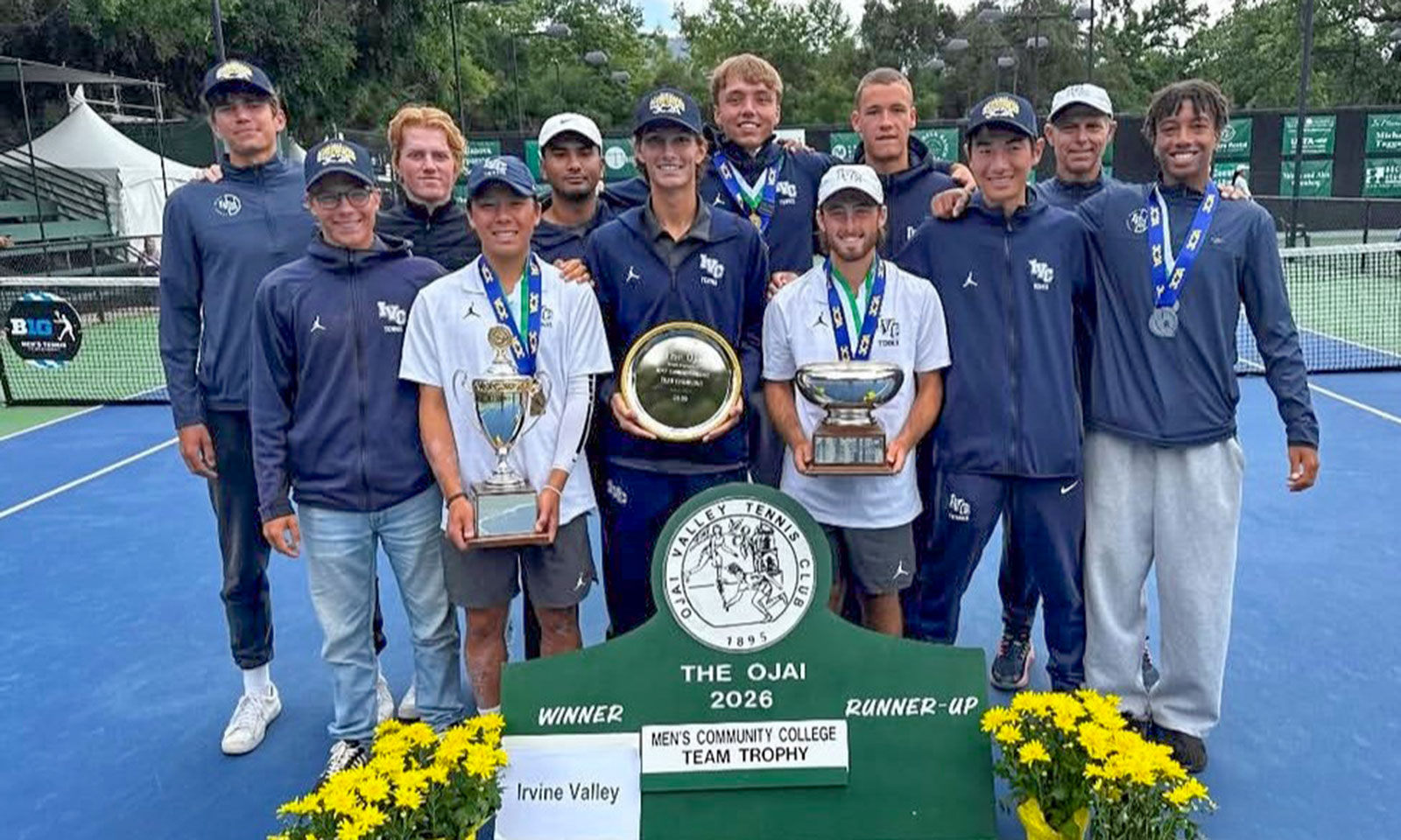 IVC men’s tennis wins state championship