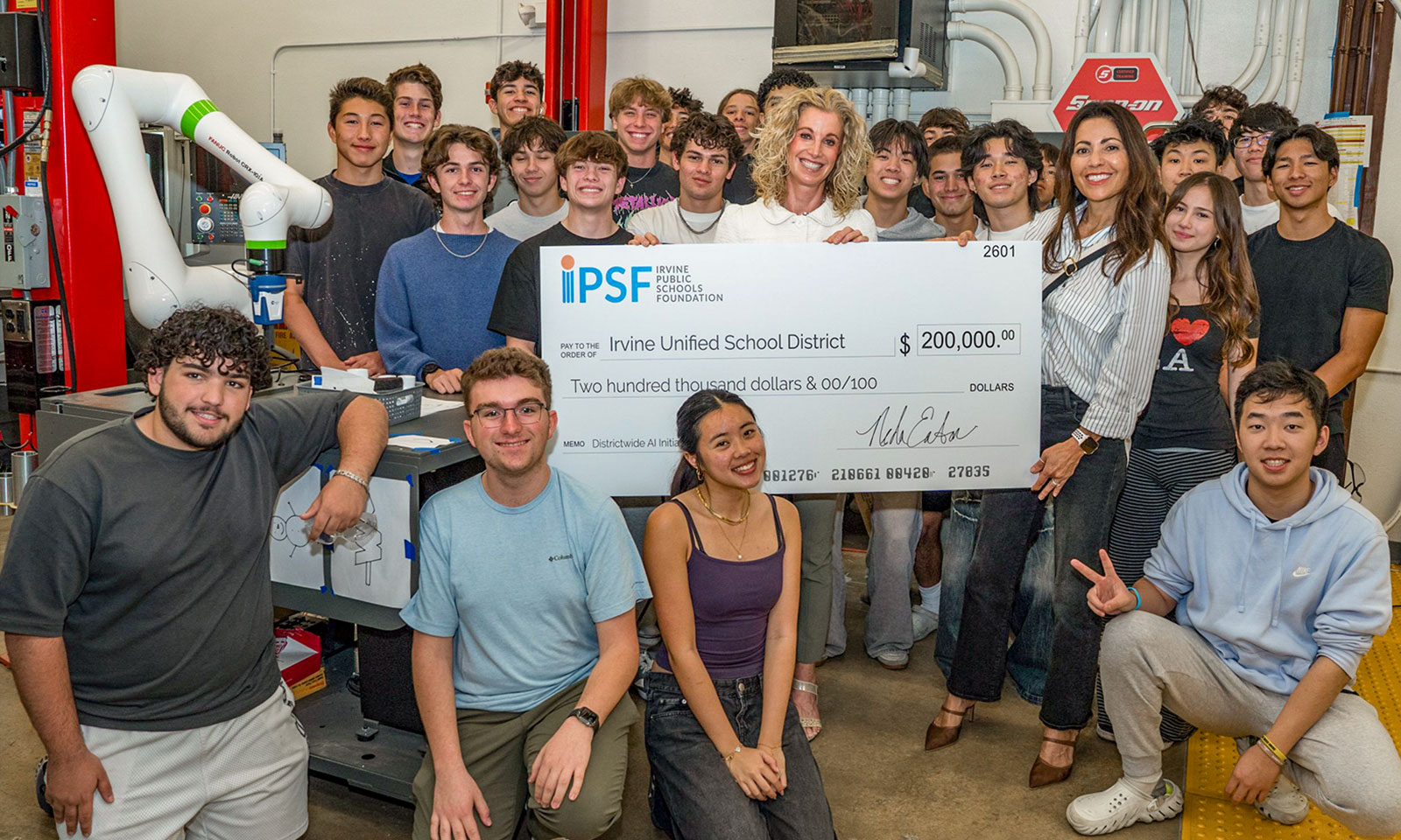 Irvine schools receive $200K to integrate AI in classrooms