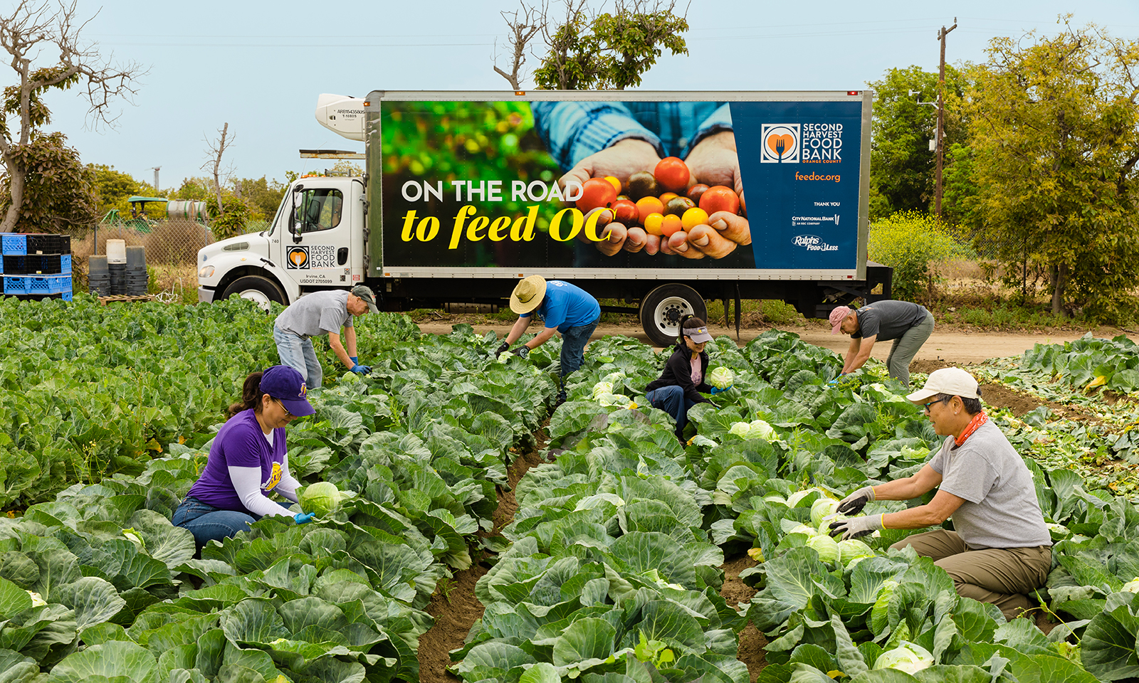 Take action against hunger with Second Harvest