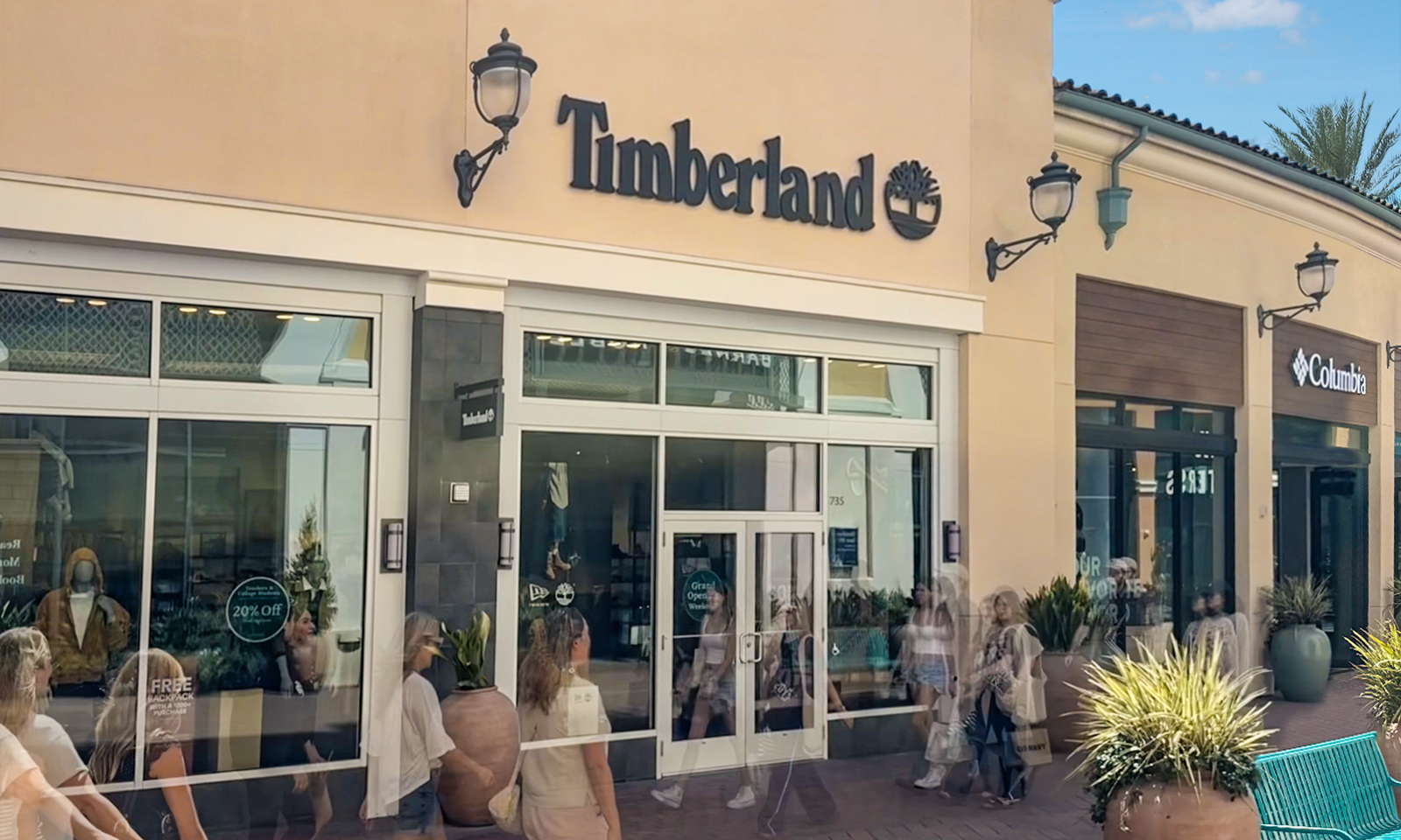 Timberland now open at Spectrum Center